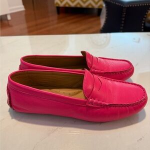 LIKE NEW Flag Ltd Morgan Leather Pink Loafers Size 8.5